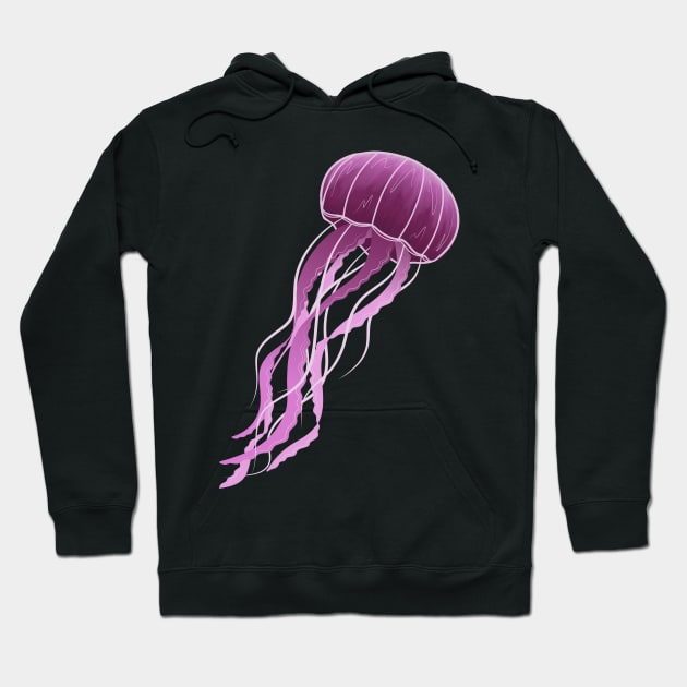 Pink Jellyfish Hoodie by Pastel.Punkk